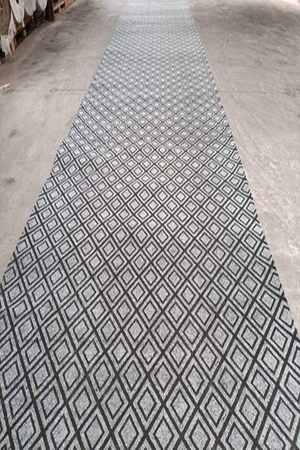 Thảm nỉ trải sự kiện - hội nghị - sân khấu mặt có hoa văn KT 2mx50m loại dày HLO-ND002 HNO