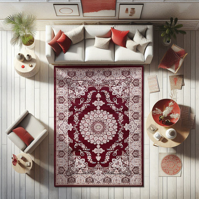 Thảm trang trí tân cổ điển cao cấp ROMEO R0073