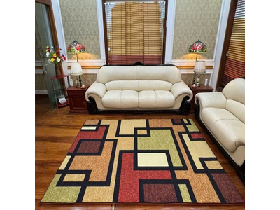 Thảm phòng khách DELUXE A01 - Hiện đại