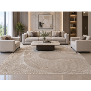 Thảm phòng khách DLUXURY MILKY