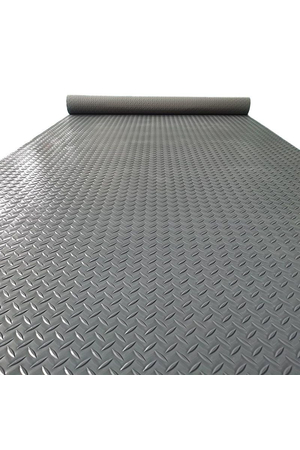 Thảm su trải sàn chống trơn hình thoi lá 1.2mx15m loại DD001 DNG