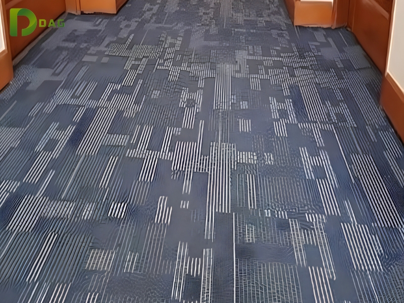  Thảm tấm đế PVC Hà nội ngăn chặn hơi nước thẩm thấu ngược từ nền bê tông.