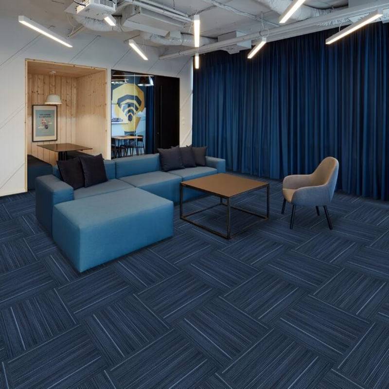 Thảm tấm KT 50cmx50cm kẻ sọc HCO-KNROMA HNM