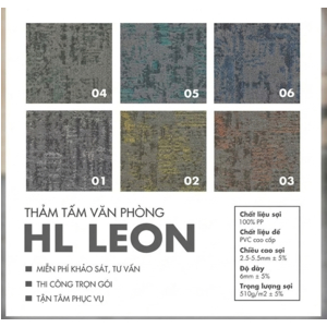 Thảm tấm / Thảm gạch HL-LEON