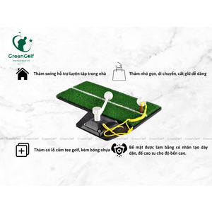 THẢM TẬP GOLF SWING MAT - GREEN POWER