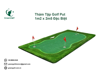 Thảm Tập Put Golf 1m2 x 2m5 Đặc Biệt