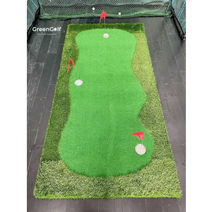 Thảm Tập Putt Golf Tại Nhà Kích Thước 1.25M x 2.6M/ Tặng kèm 3 Bóng Golf