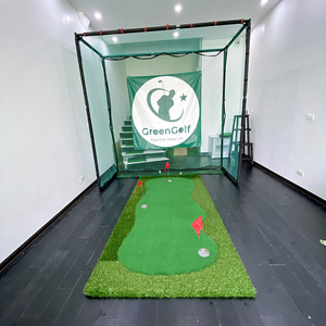 Thảm Tập Putt Golf Tại Nhà Kích Thước 1.25M x 2.6M/ Tặng kèm 3 Bóng Golf