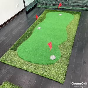 Thảm Tập Putt Golf Tại Nhà Kích Thước 1.25M x 2.6M/ Tặng kèm 3 Bóng Golf