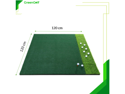Thảm Tập Swing kích thước 120x120cm, Thảm Hỗ Trợ Tập Kỹ Thuật Swing Golf
