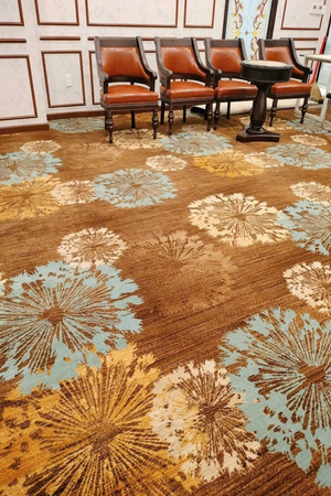 Thảm trải sàn cuộn hoa văn sợi nylon cao cấp DV-LUXURY DV003 HNO