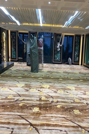 Thảm trải sàn cuộn hoa văn sợi nylon cao cấp DV-LUXURY DV029 HNO