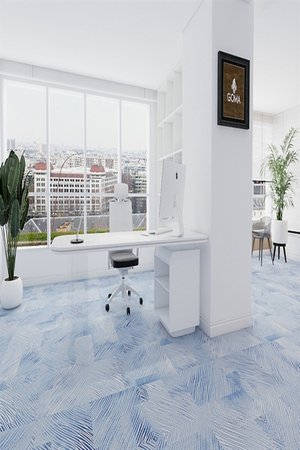 Thảm trải sàn cuộn hoa văn sợi nylon cao cấp GOM-BOULEVARD BRW02 HNM