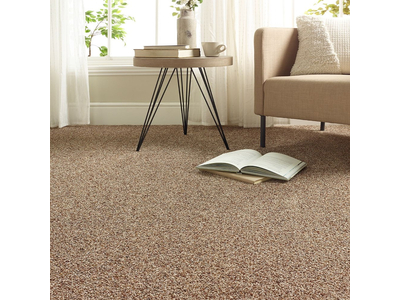 Thảm trải sàn cuộn lông xù màu trơn cao cấp sợi thẳng Cut Pile dày 12mm QM-G12 HNO