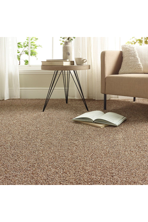 Thảm trải sàn cuộn lông xù màu trơn cao cấp sợi thẳng Cut Pile dày 12mm QM-G12 HNO