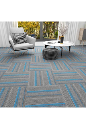 Thảm trải sàn gạch đế cao su PVC KT 50cmx50cm HCO-LINOFQ 2902 HNM