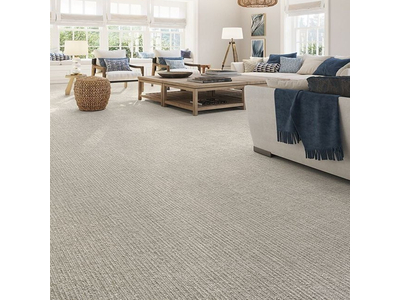 Thảm trải sàn cuộn lông xù hoạ tiết cao cấp sợi thẳng Cut Pile dày 12mm QM-EX6L HNO