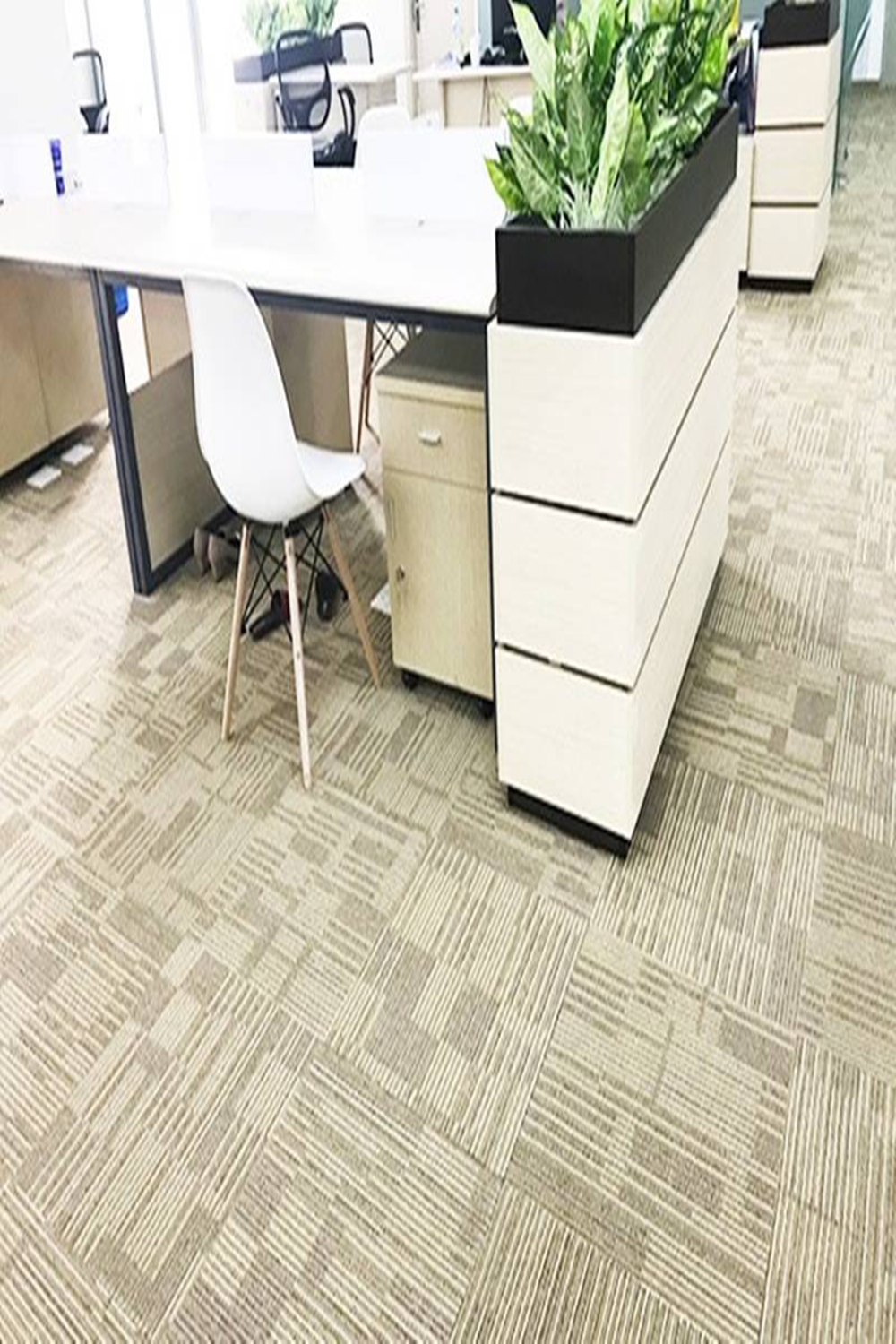 Thảm trải sàn gạch cao cấp đế cao su KT 50cmx50cm THC-FRAMEWORK 01 HNM