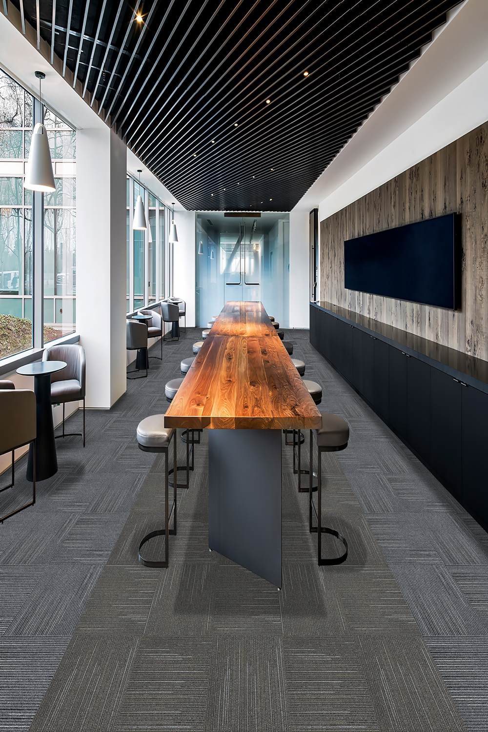 Thảm trải sàn gạch đế cao su PVC KT 50cmx50cm HCO-LINOSKYLINE 01 HNM