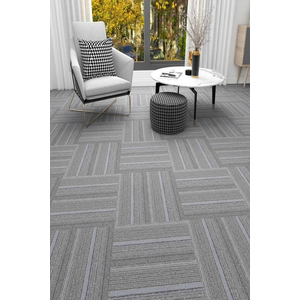 Thảm trải sàn gạch đế cao su PVC KT 50cmx50cm THC-LINOFQ 2702 HNM