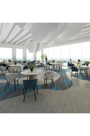 Thảm trải sàn tấm sợi nylon cao cấp KT 25cmx100cm HCO-LAGOMBE 14 HNM