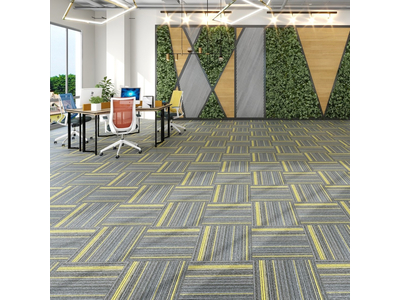 Thảm trải sàn gạch KT 50cm x 50cm kẻ sọc TLO-KINGCOLOR 01 HNO