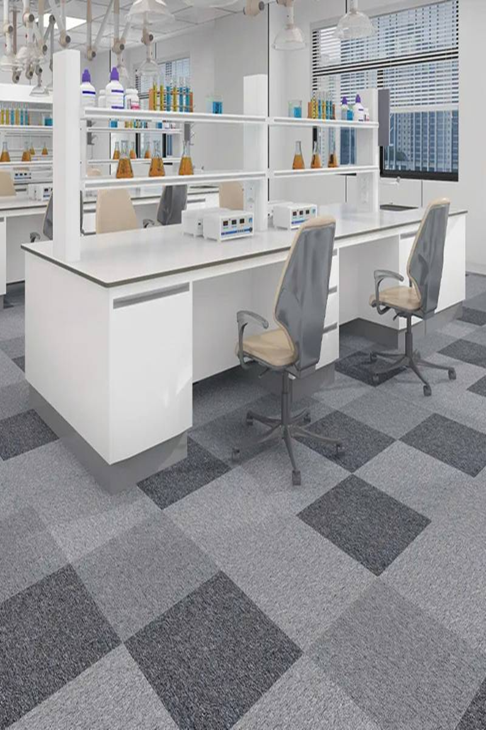 Thảm trải sàn tấm đế PVC KT 50cmx50cm GOM-SHAPPHIR