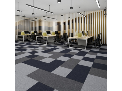 Thảm trải sàn tấm KT 50cmx50cm dày 6.0mm đế cao su TT-DUKDT1 HNO