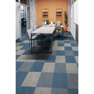 Thảm tấm trải sàn KT 50cmx50cm dày 6.5mm đế cao su QM-TUNTEX HNO