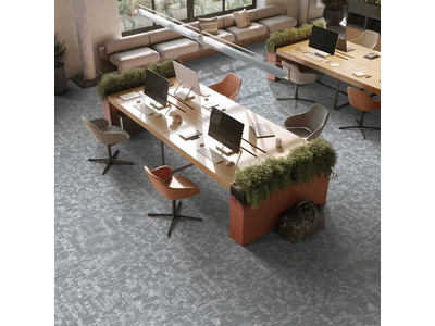 Thảm trải sàn tấm KT 60cmx60cm sợi nylon cao cấp dày 9mm HCO-LUMINA 07 HNO