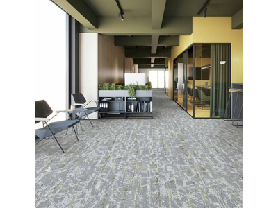 Thảm trải sàn tấm KT 60cmx60cm sợi nylon cao cấp dày 9mm HCO-LUMINA 09 HNO