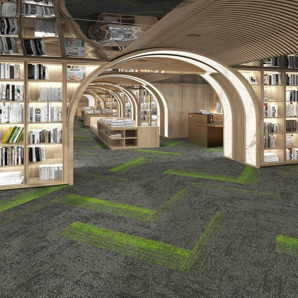 Thảm trải sàn tấm sợi nylon cao cấp KT 25cmx100cm