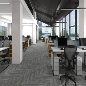 Thảm trải sàn tấm sợi nylon cao cấp KT 25cmx100cm GOM-SHININGKN HNM