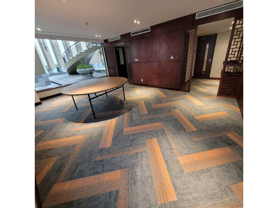 Thảm trải sàn tấm sợi nylon cao cấp KT 25cmx100cm HCO-LAGOMBE 13 HNM