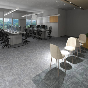 Thảm trải sàn tấm sợi nylon cao cấp KT 50cmx50cm GOM-SHININGAL HNM