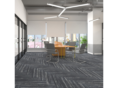 Thảm trải sàn tấm sợi nylon cao cấp KT 50cmx50cm GOM-SHININGKN 01 HNM