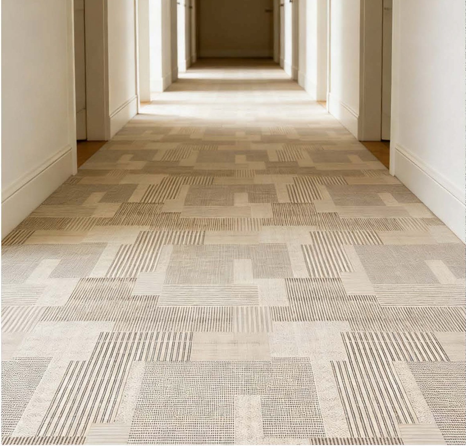 Thảm cuộn hoạ tiết 100% Nylon HFM-LUXURY04