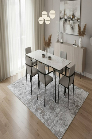 Thảm trang trí phòng khách - trải giường phòng ngủ BELLIS CU09B
