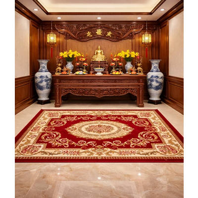 THẢM TRANG TRÍ CÔ ĐIỂN SỢI LEN TT05-CLASSIC.HN