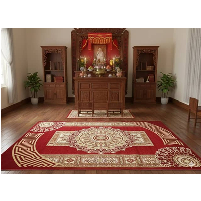 THẢM TRANG TRÍ CÔ ĐIỂN SỢI LEN TT06-CLASSIC.HN