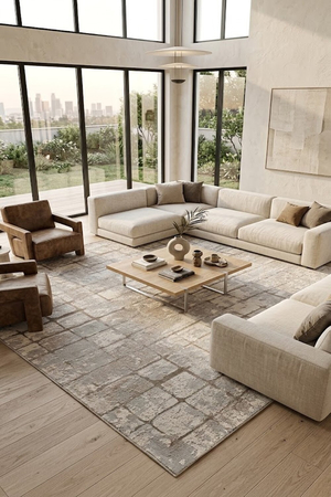 Thảm trang trí hiện đại HLO-AURA NY8004 HNO