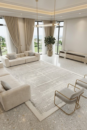 Thảm trang trí hiện đại HLO-BURG BN22010C HNO