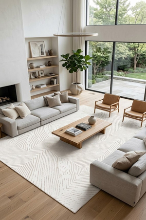 Thảm trang trí hiện đại HLO-BURG BN22035A HNO