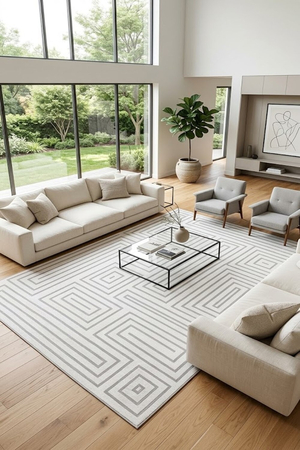 Thảm trang trí hiện đại HLO-BURG BN22043C HNO