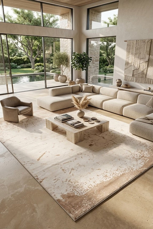 Thảm trang trí hiện đại HLO-SUNSHINE PL8009B HNO