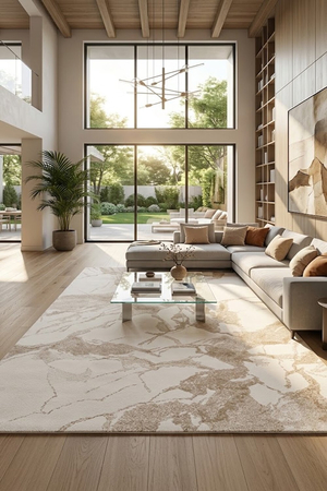 Thảm trang trí hiện đại HLO-SUNSHINE PL8012A HNO