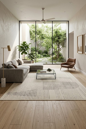 Thảm trang trí hiện đại HLO-SUNSHINE PL8013B HNO
