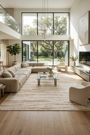 Thảm trang trí hiện đại HLO-SUNSHINE PL8037 HNO