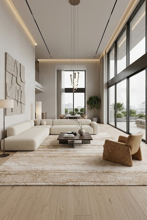 Thảm trang trí hiện đại HLO-SUNSHINE PL8046 HNO