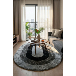 Thảm trang trí phòng khách phòng ngủ dòng thảm lông dài HLO-5D AB2102 HNO